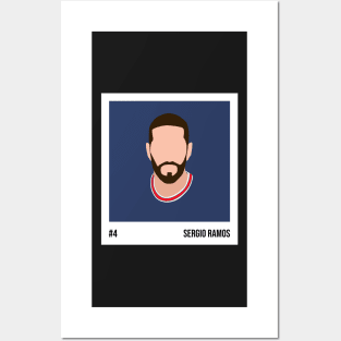 Sergio Ramos Minimalistic Camera Film Posters and Art